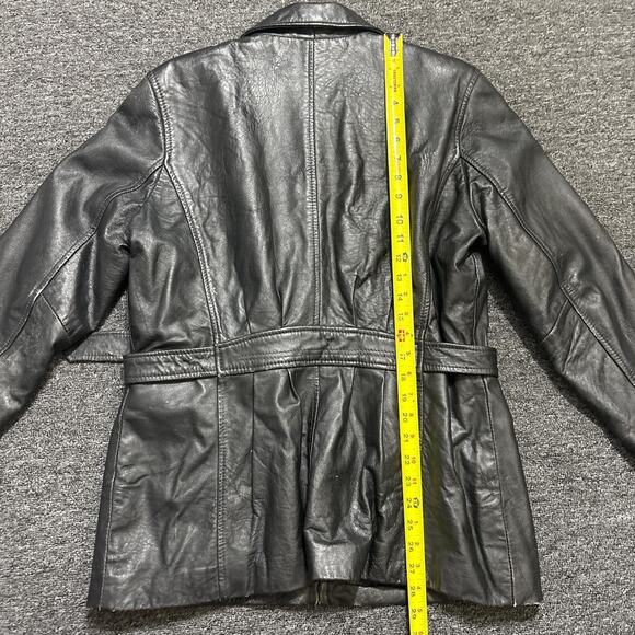 Vintage new york company leather coat - Picture 4 of 6